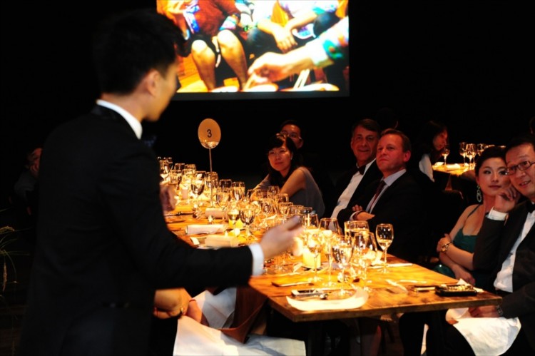 Pernod Ricard organized a black-tie gala in Shanghai and invited me as the main presenter, showing my pictures and telling my story to a gathering of movers and shakers.