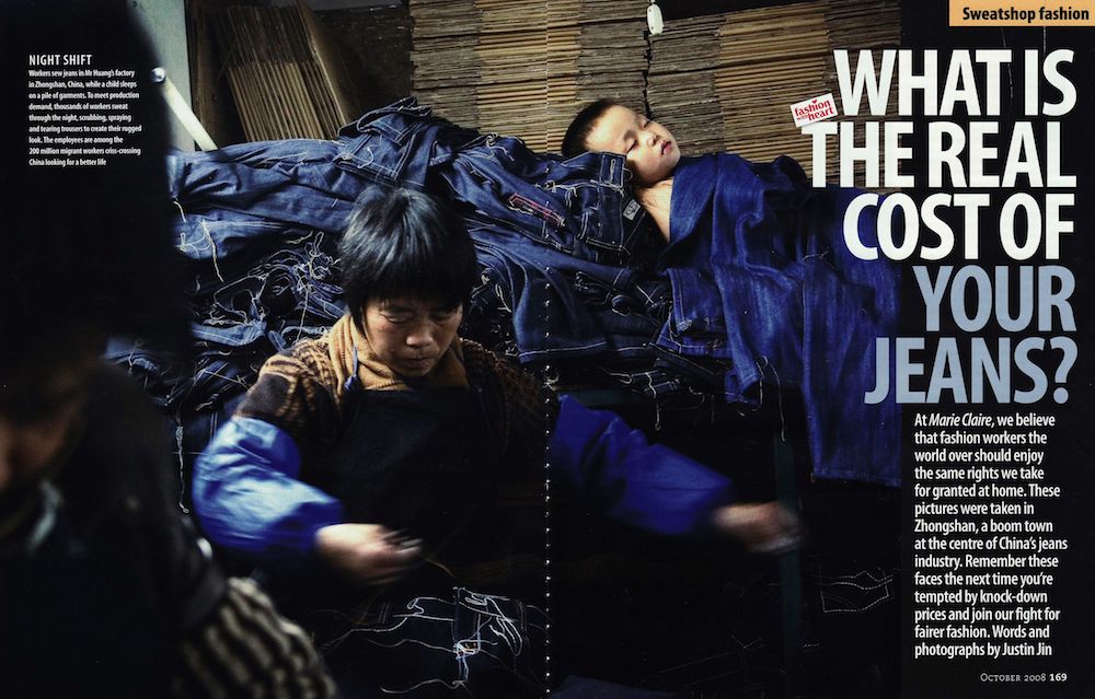 WHAT IS THE REAL COST OF YOUR JEANS?