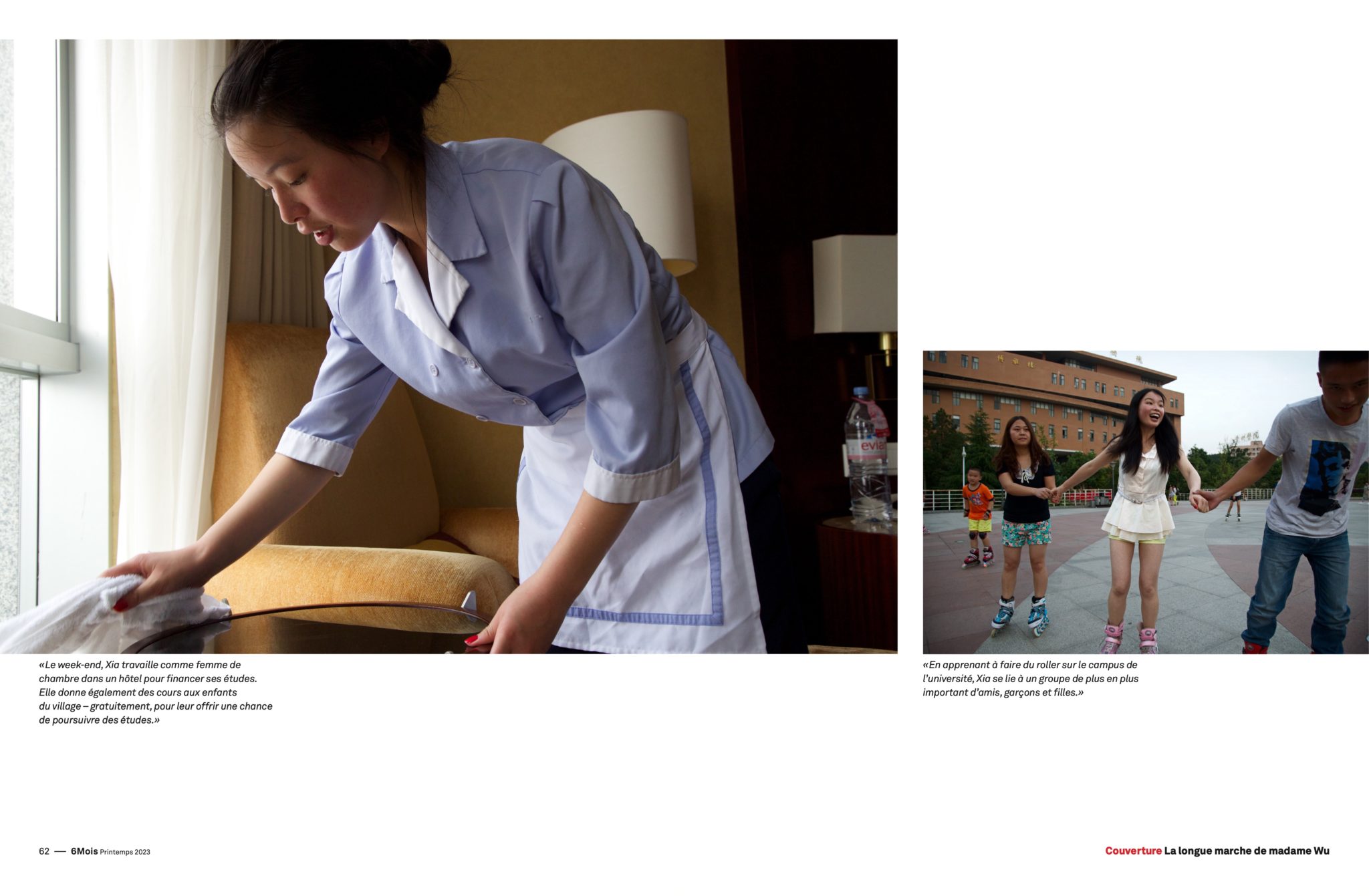 French bookazine 6mois publishes Justin Jin story Gift of Love