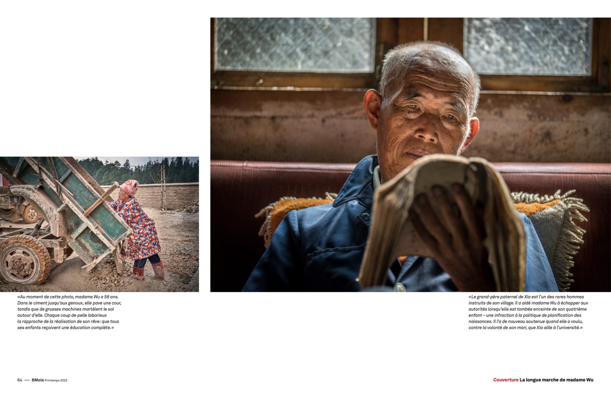 French bookazine 6mois publishes Justin Jin story Gift of Love